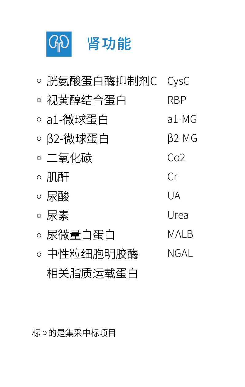 肾功能